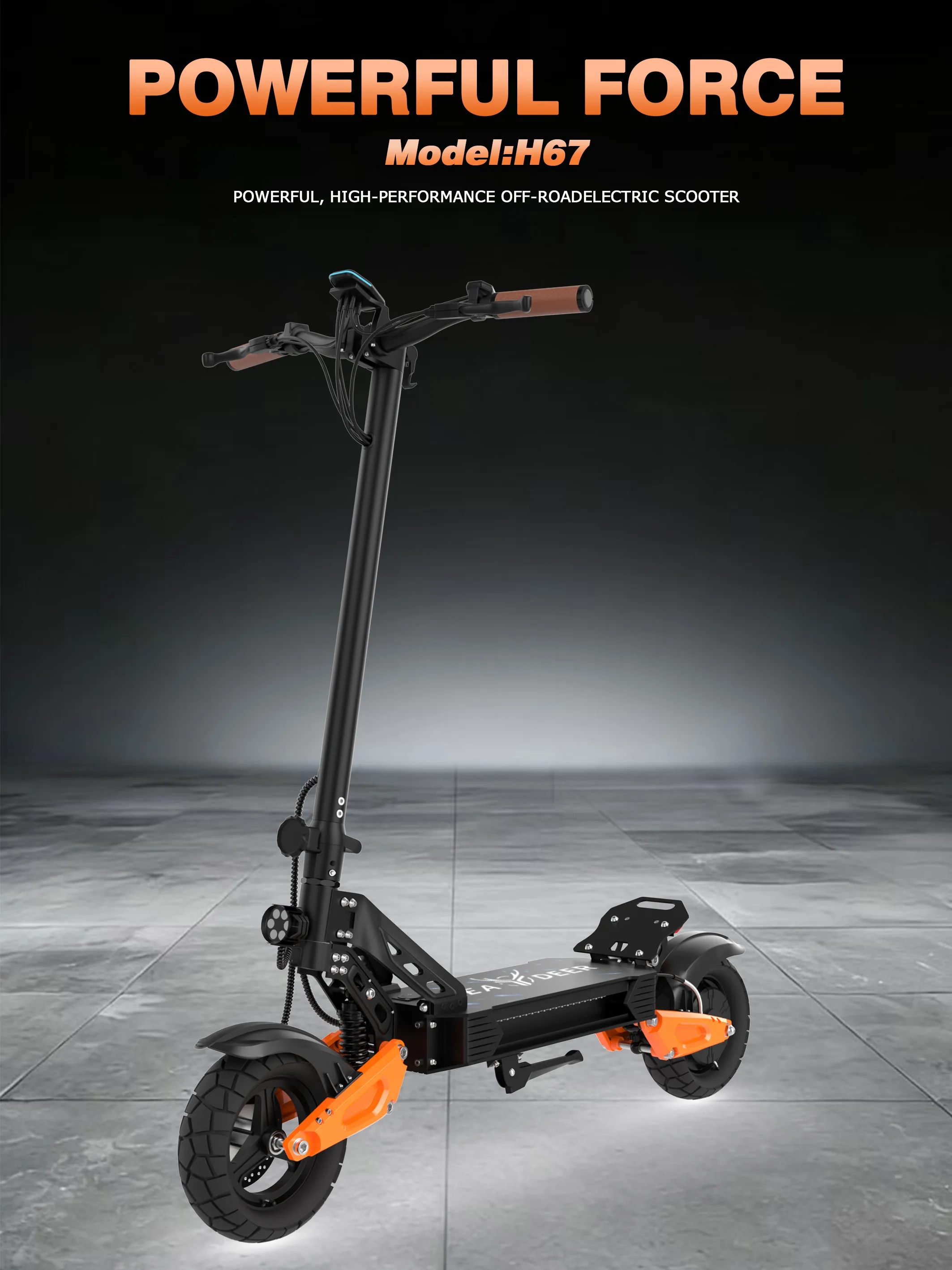 H67 Off-Road Electric Scooter