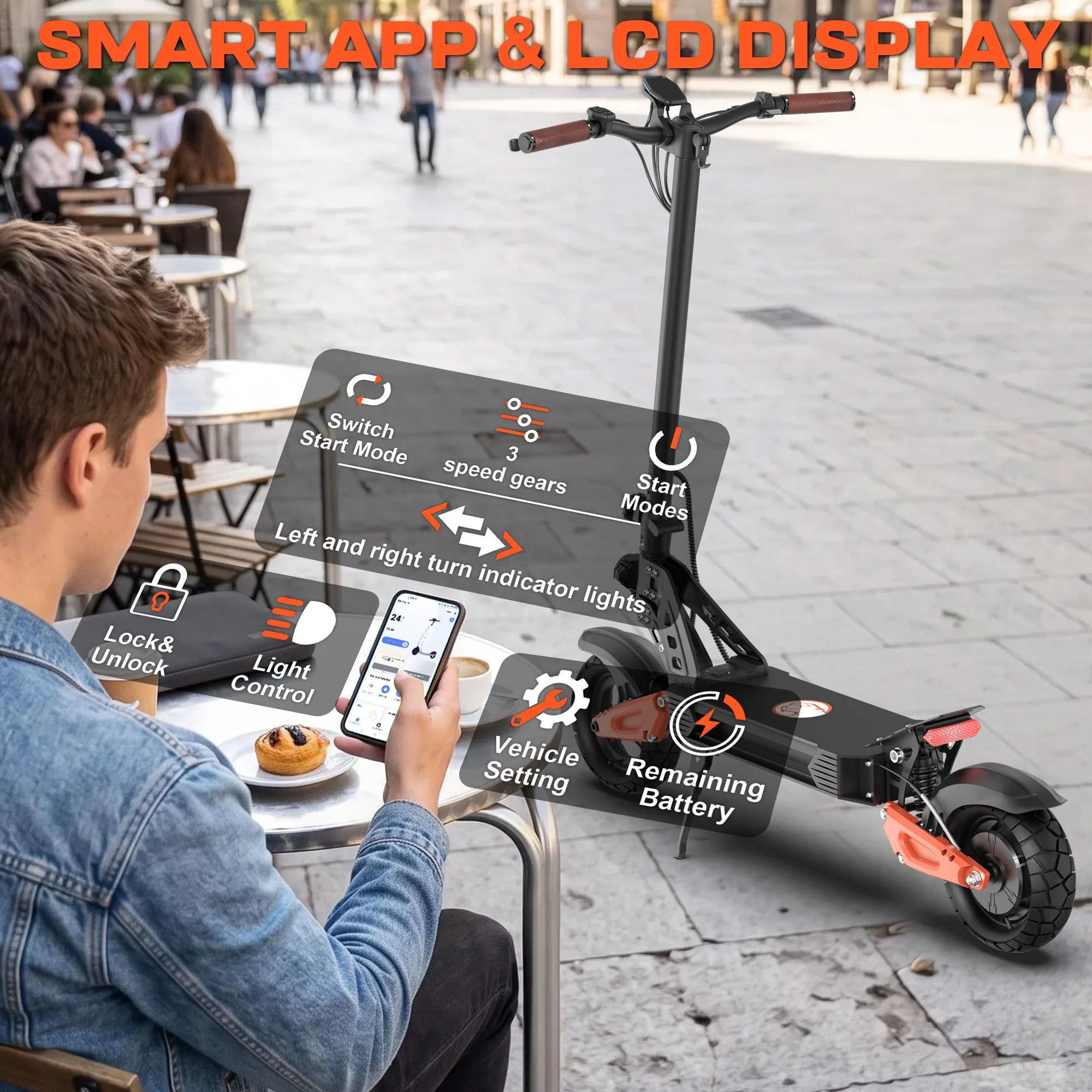 H67 Off-Road Electric Scooter