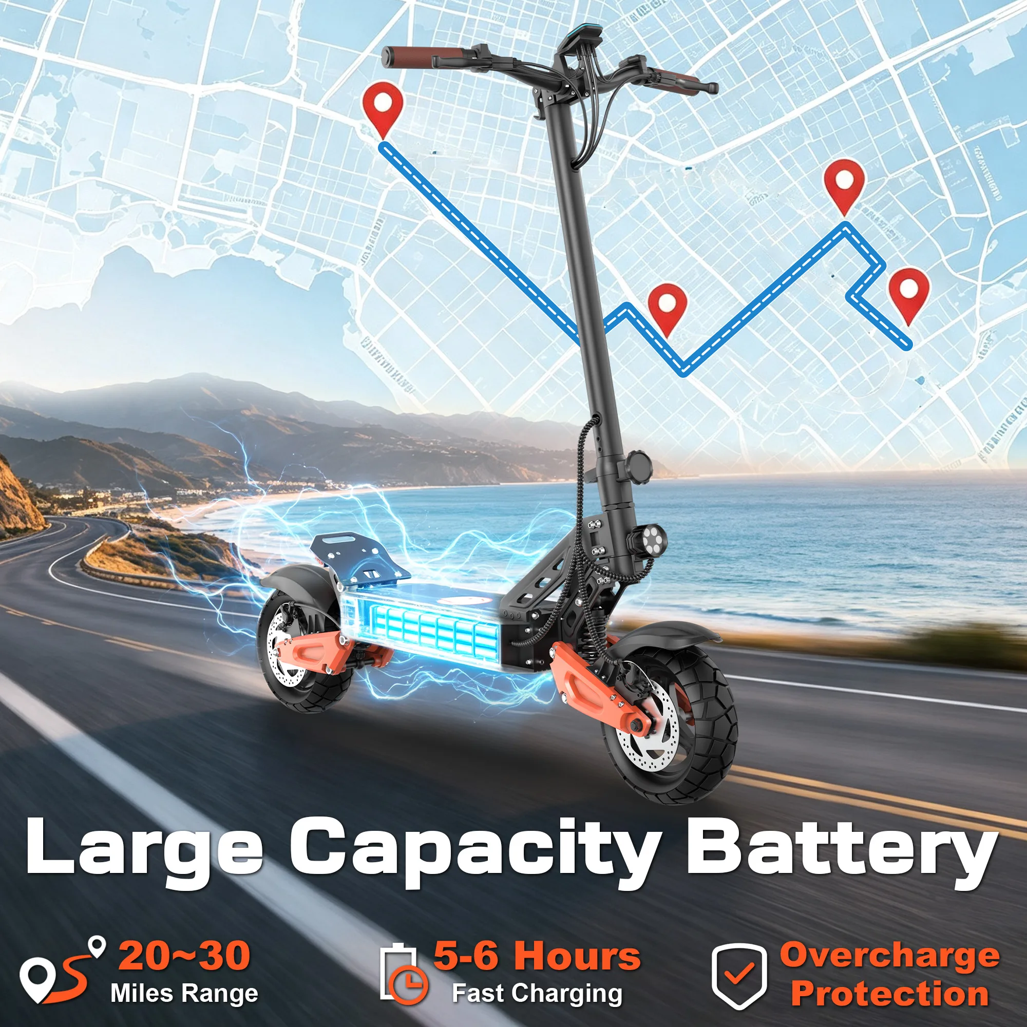 H67 Off-Road Electric Scooter