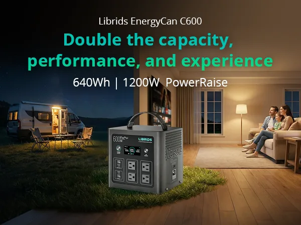 C600 Portable Power Station