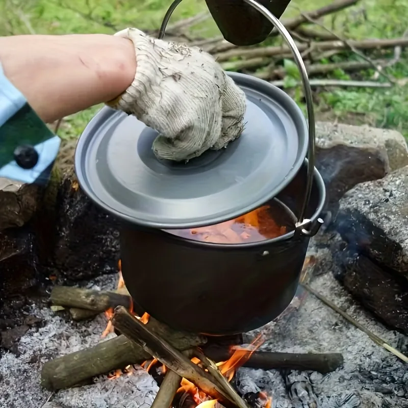 4L Camping Hanging Pot detail