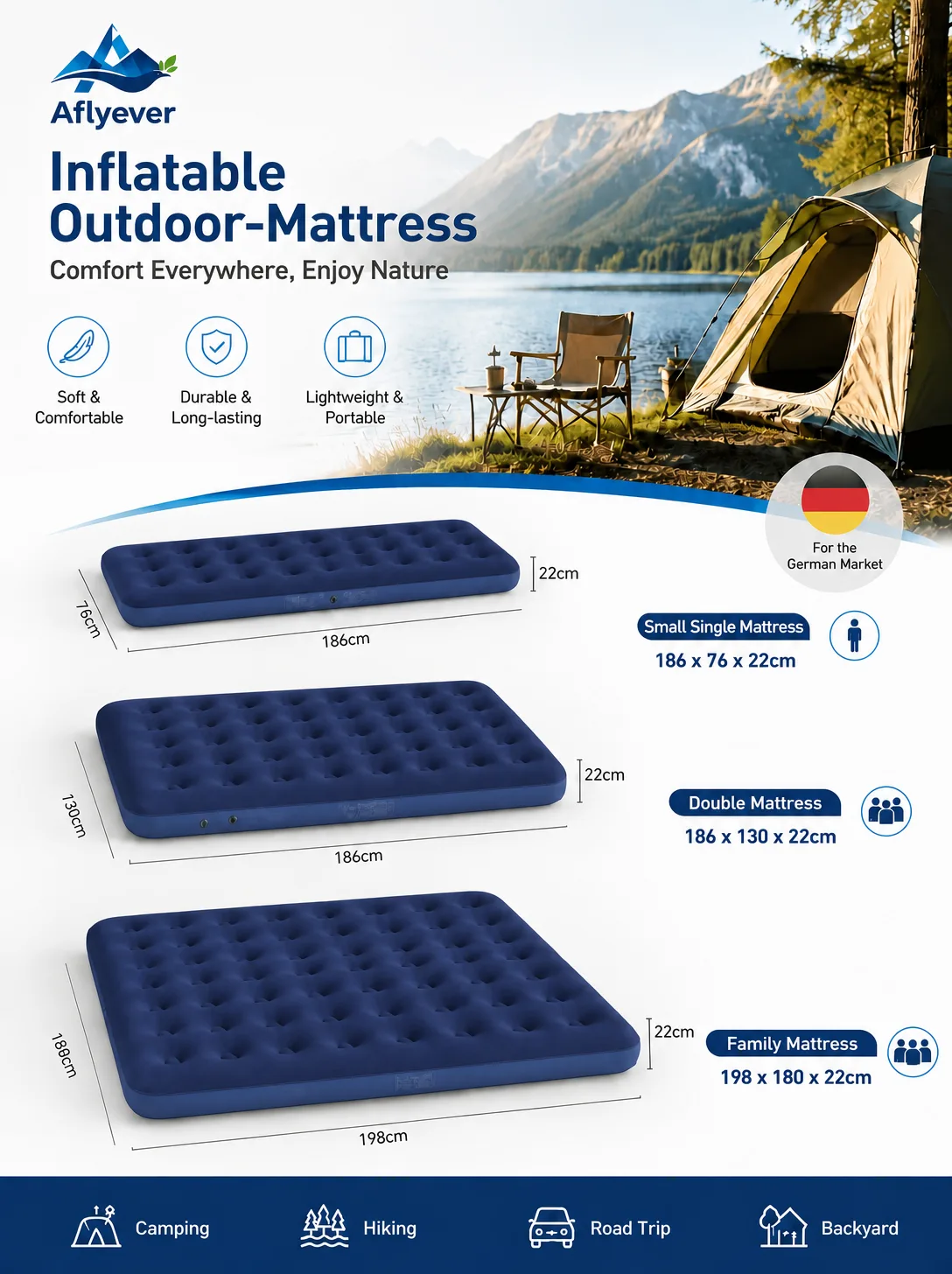 Flocked Air Mattress Series detail