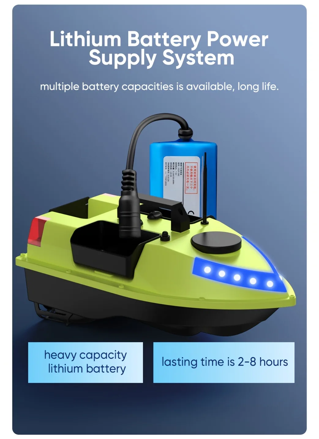 D20 Fishing Bait Boat product detail