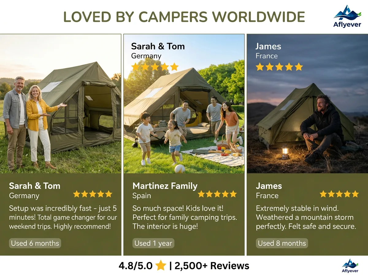 6.3 m² Green Tent with Single Small Window product detail