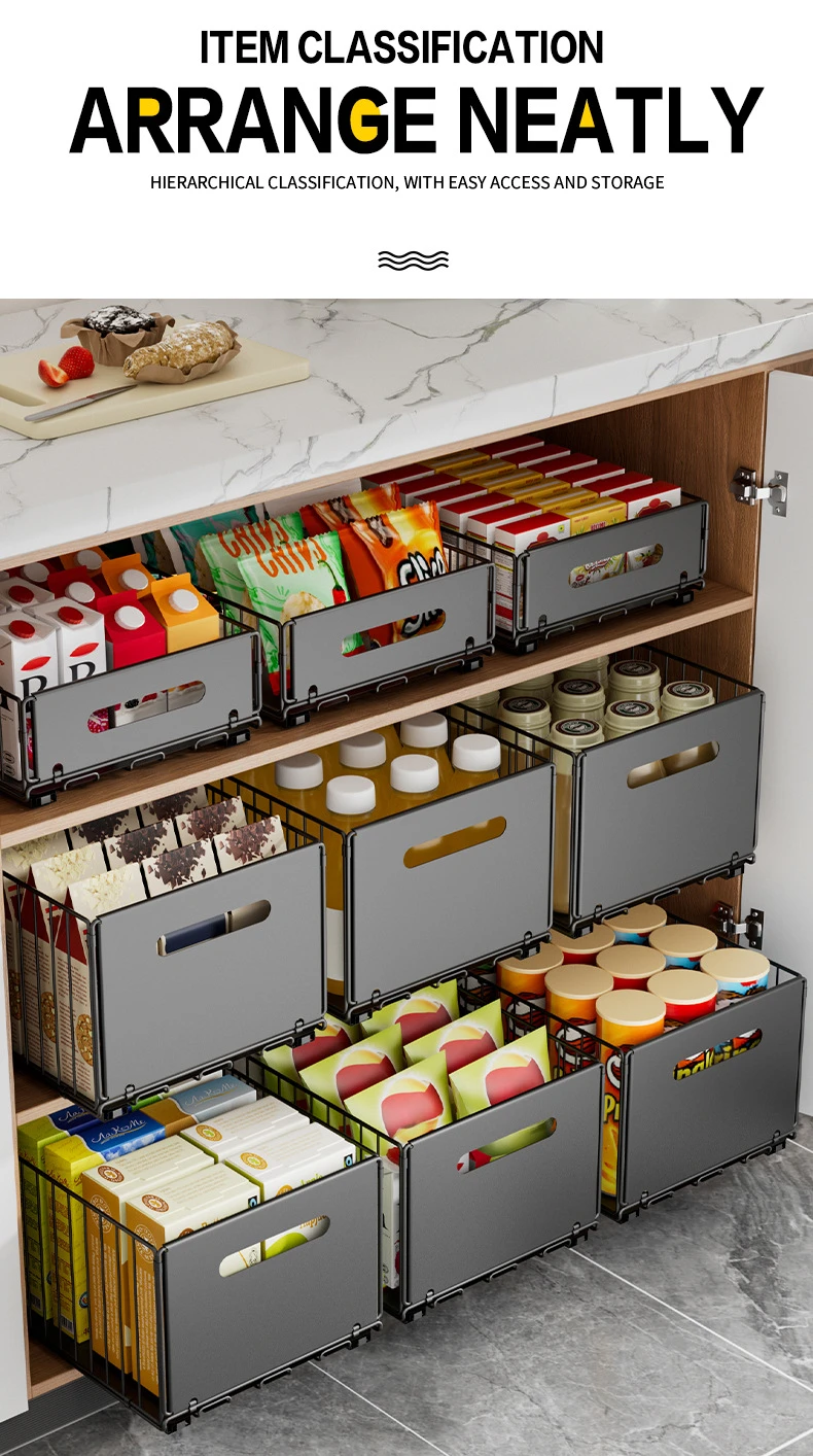 Pull-Out Cabinet Organizer Drawer product detail
