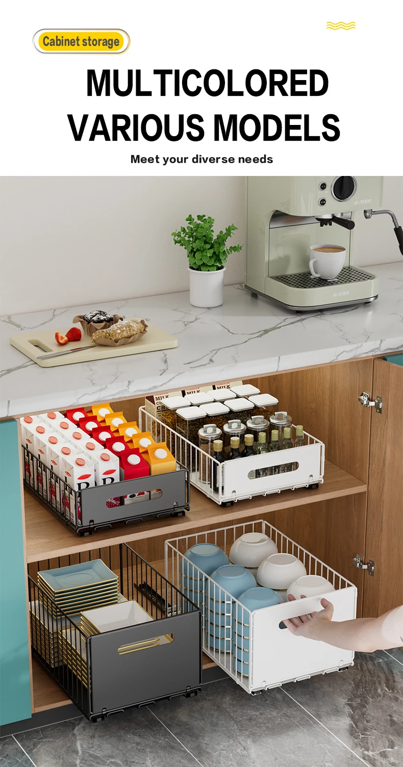 Pull-Out Cabinet Organizer Drawer product detail