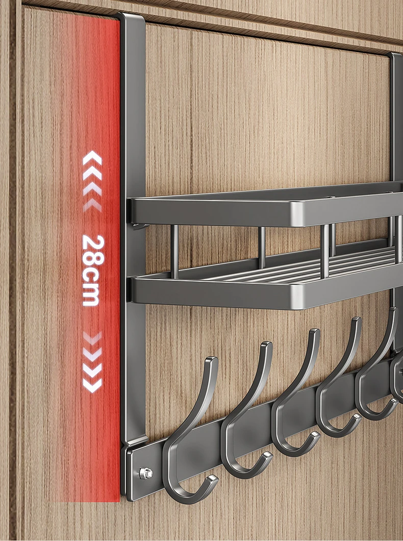 Over-The-Door Multi-Tier Organizer Rack product detail