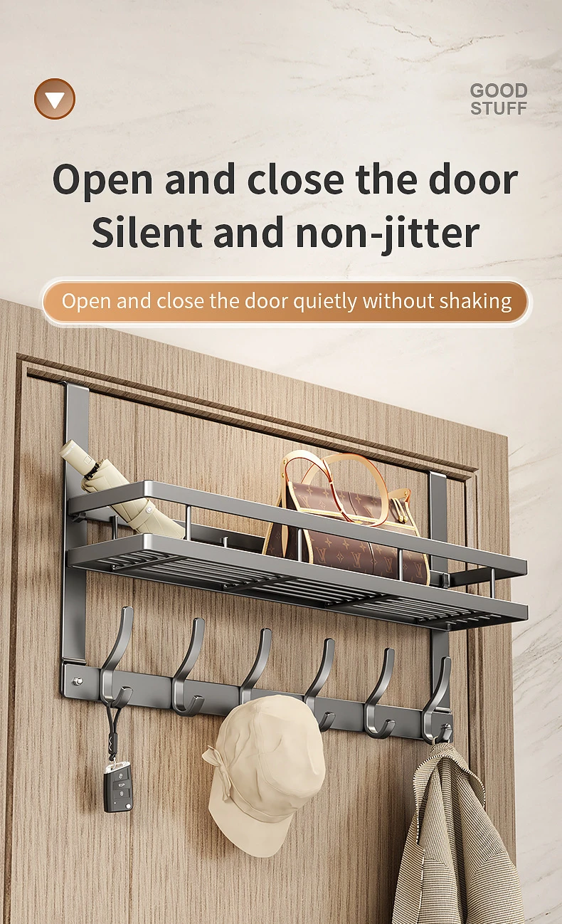 Over-The-Door Multi-Tier Organizer Rack product detail