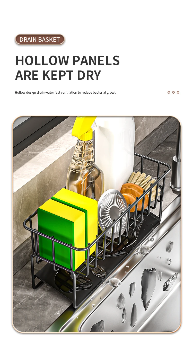 Sink Sponge & Cleaning Brush Holder product detail