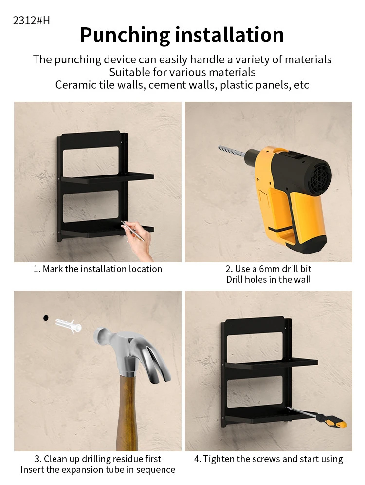 Foldable Multi-Tier Storage Shelf product detail