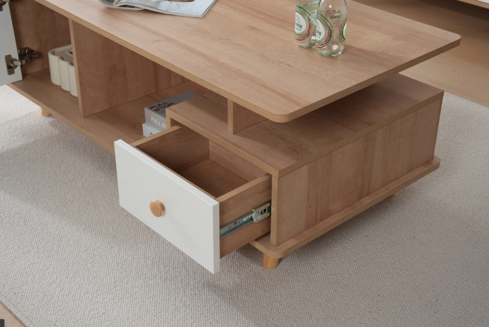 Nordic Round Wooden Coffee Table G7000 product detail