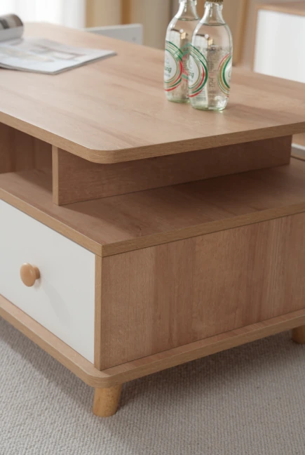 Nordic Round Wooden Coffee Table G7000 product detail