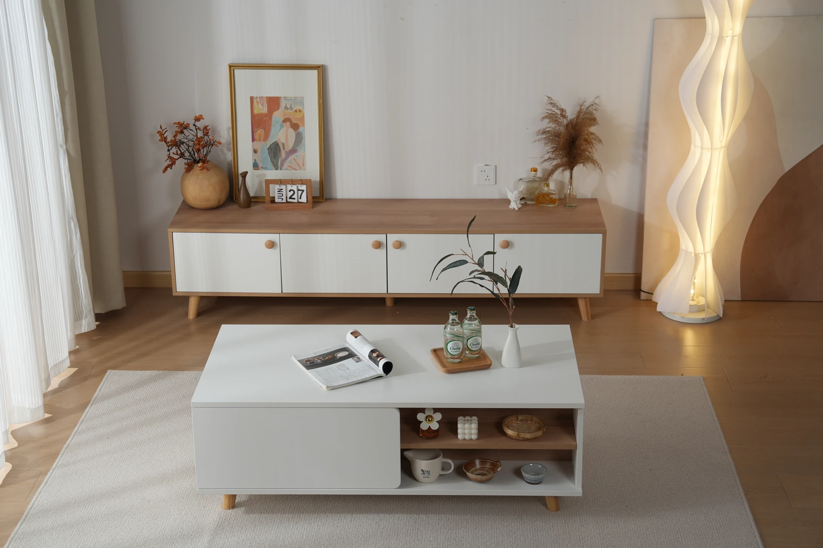 Modern Minimalist Living Room Coffee Table G7001 product detail