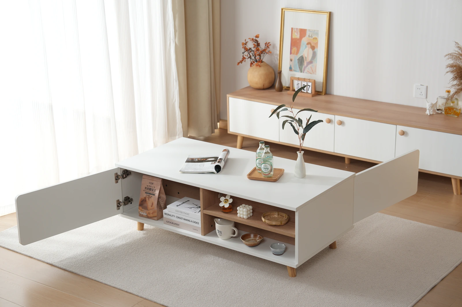 Modern Minimalist Living Room Coffee Table G7001 product detail