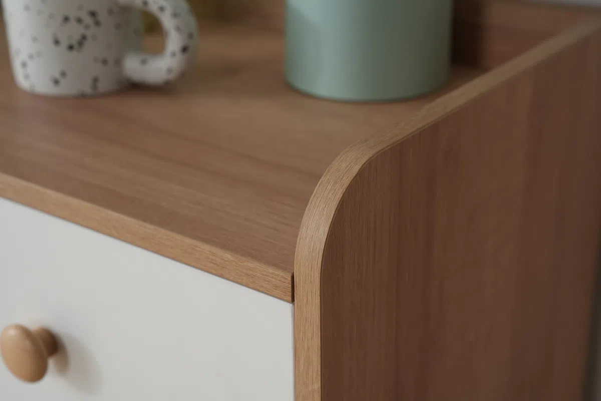 Solid Wood Veneer Living & Dining Sideboard Cabinet E5000 product detail
