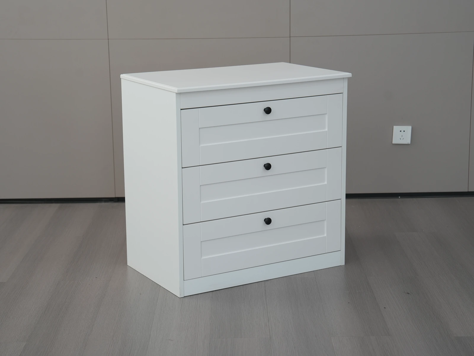 Minimalist Three Drawer Bedside Dresser E5006 product detail