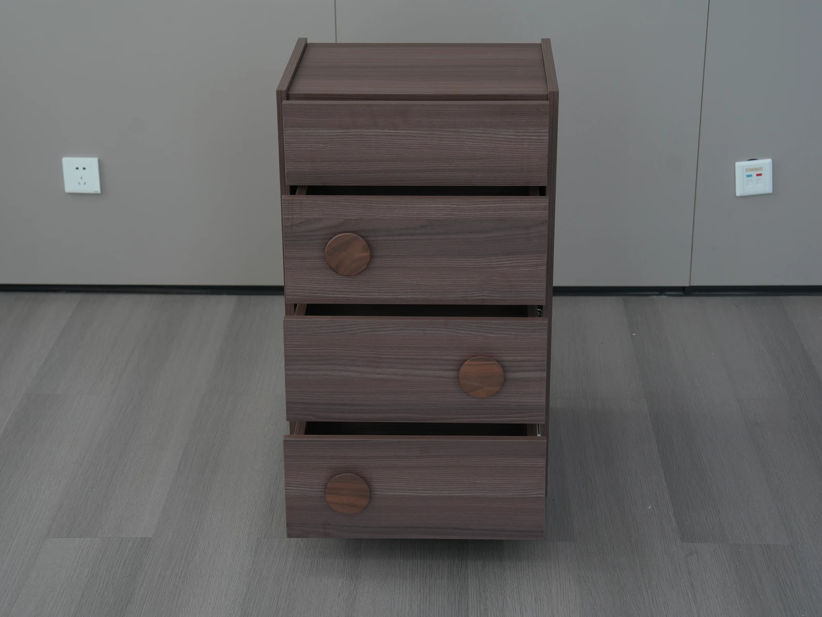 Mid-Century Four Drawer Storage Cabinet E5005 product detail