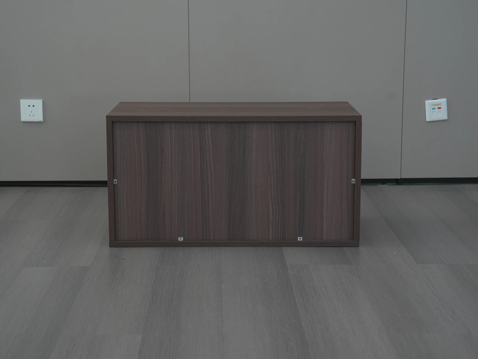 Dark Walnut Modern Double Door TV Stand F6002 product detail