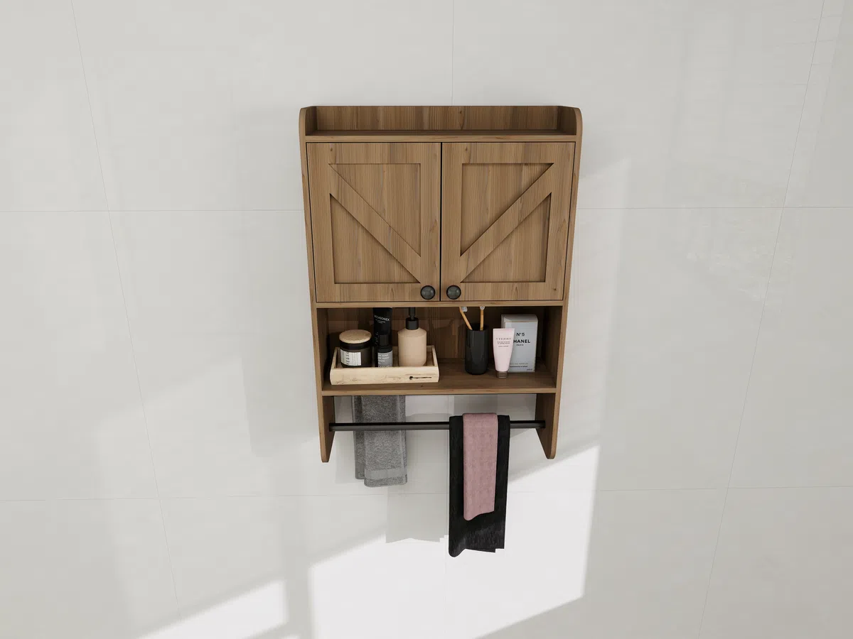 Modern Integrated Bathroom Vanity Cabinet H1002 product detail