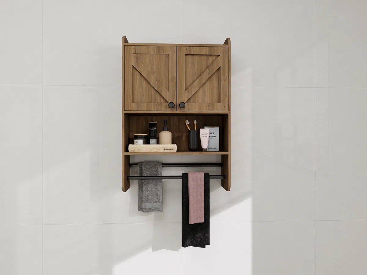 Modern Integrated Bathroom Vanity Cabinet H1002 product detail