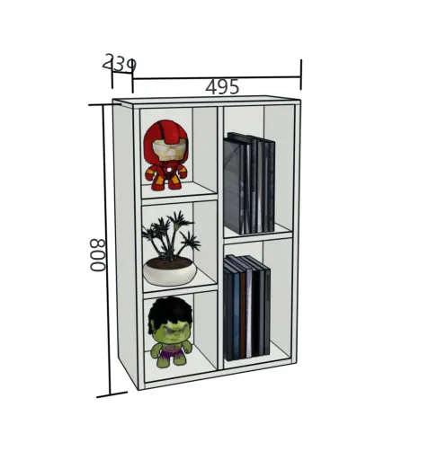 Nordic Wooden Bedroom Storage Wardrobe Cabinet H2001 product detail