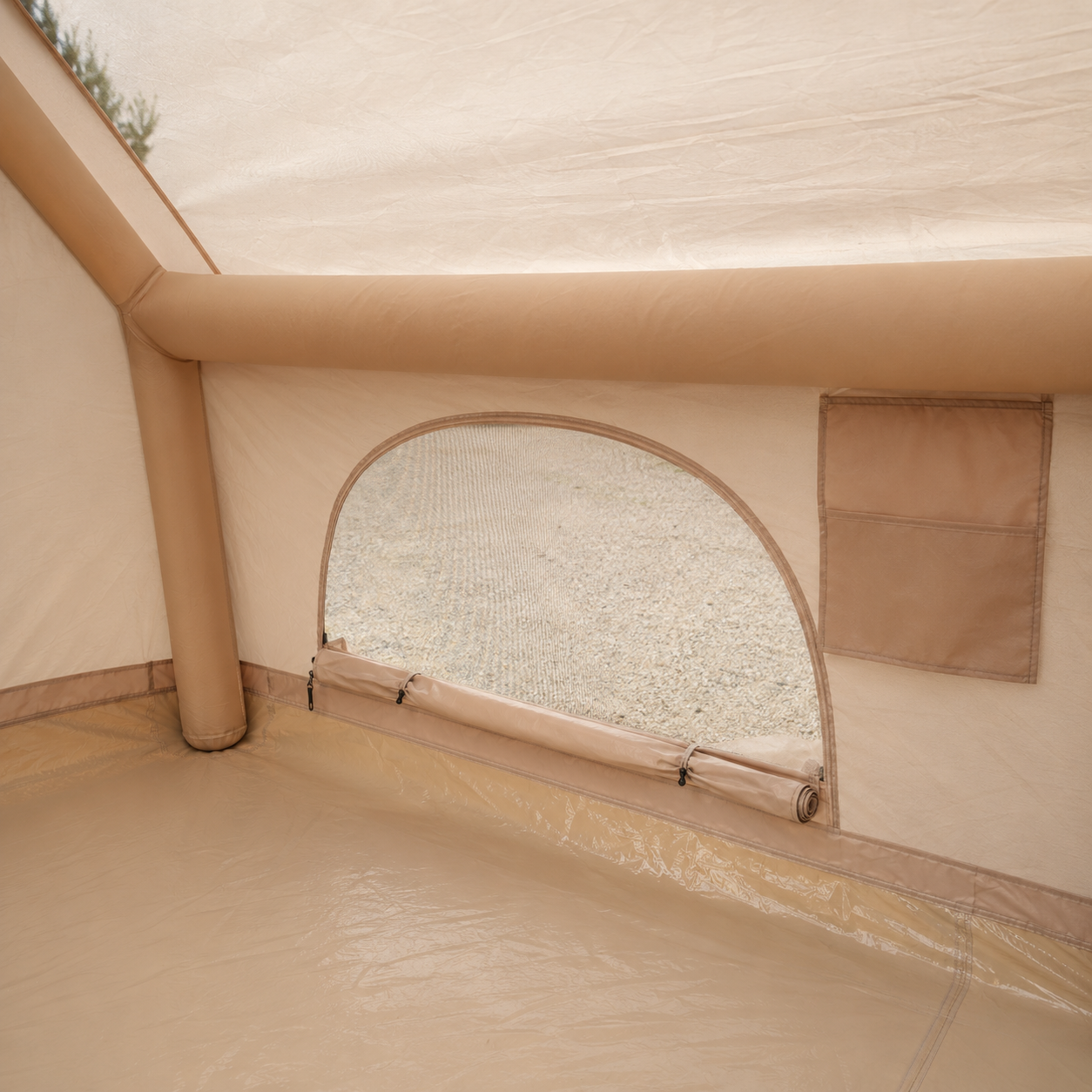 6.3m² AB Door Small Skylight Chimney Tent IT008 product detail